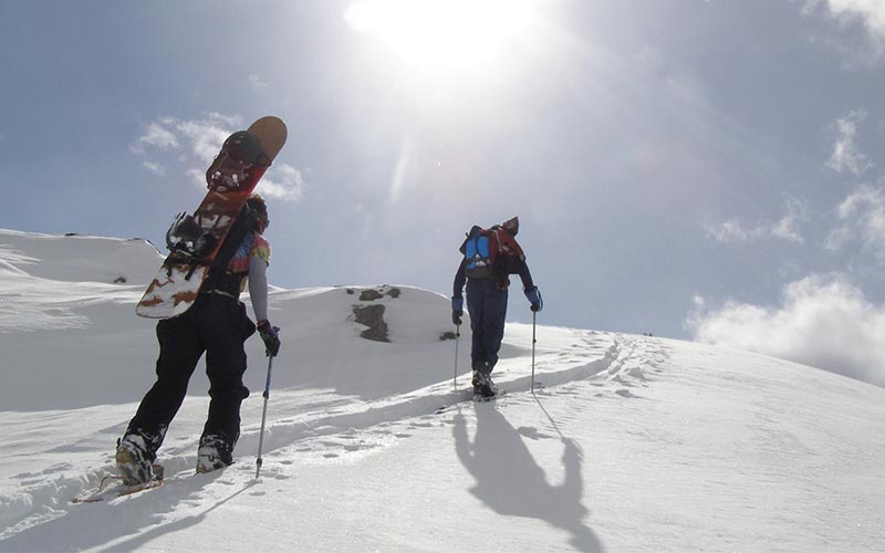 British Columbia ski touring