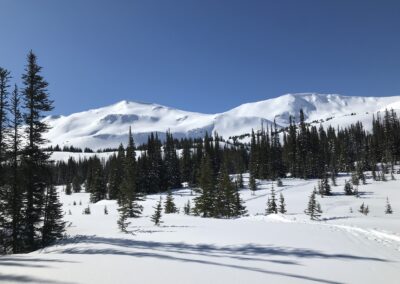 ski touring snowboard touring backcountry powder snow helicopter access remote exclusive Canadian Adventure Company Mallard Mountain Lodge British Columbia Rockies Canadian Rockies