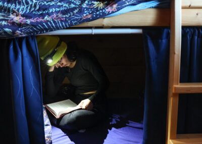 cozy and spacious bunk at Lodge