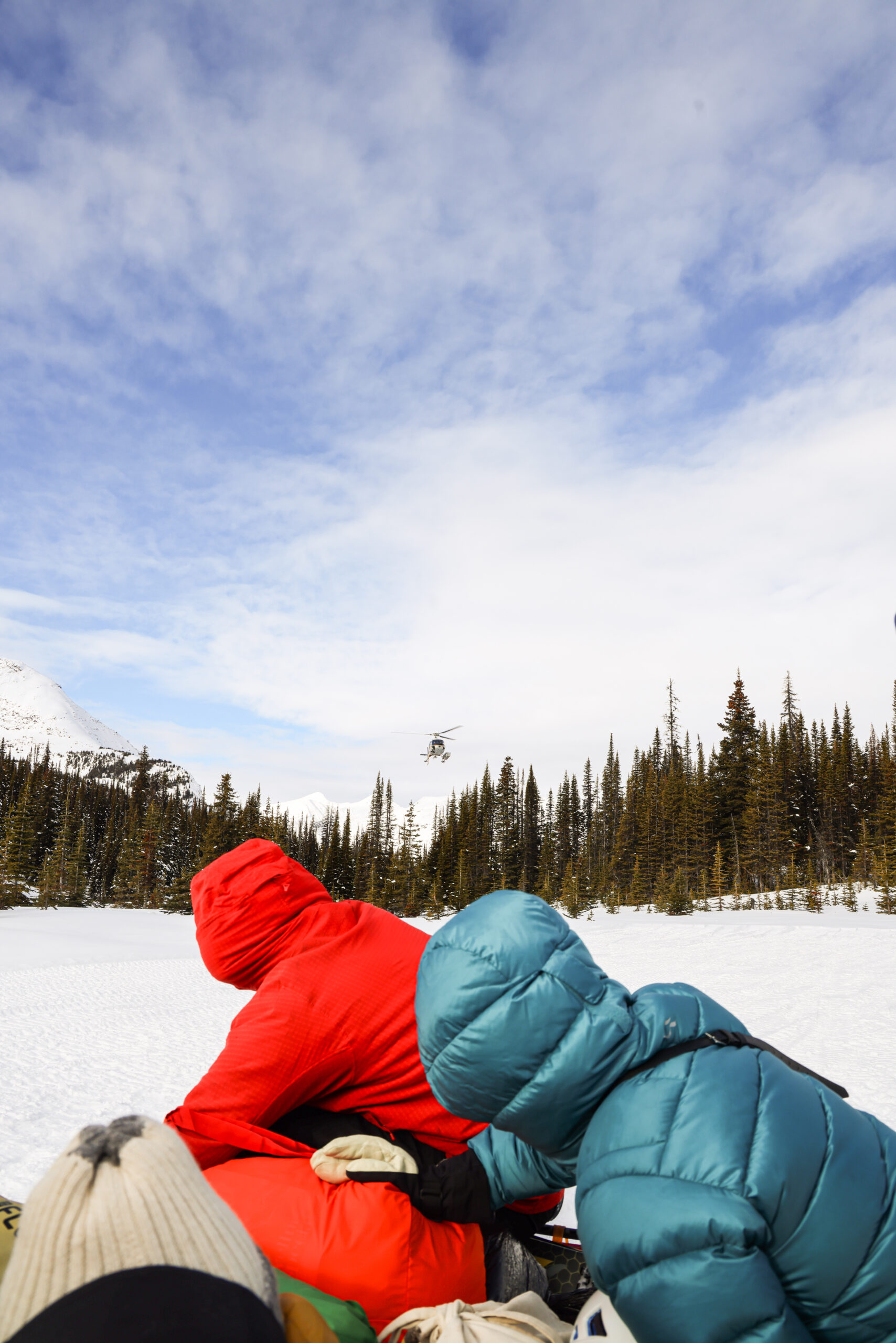 ski touring snowboard touring backcountry helicopter access remote exclusive Canadian Adventure Company Mallard Mountain Lodge British Columbia Rockies Canadian Rockies